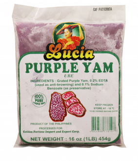 Lucia Grated Purple Yam 454g
